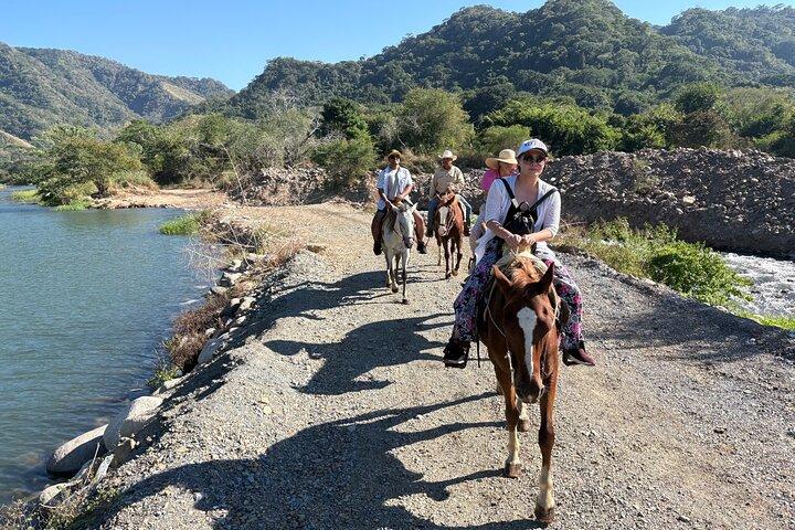 Horseback Riding & Swim: Tequila Tasting, BBQ & Margaritas