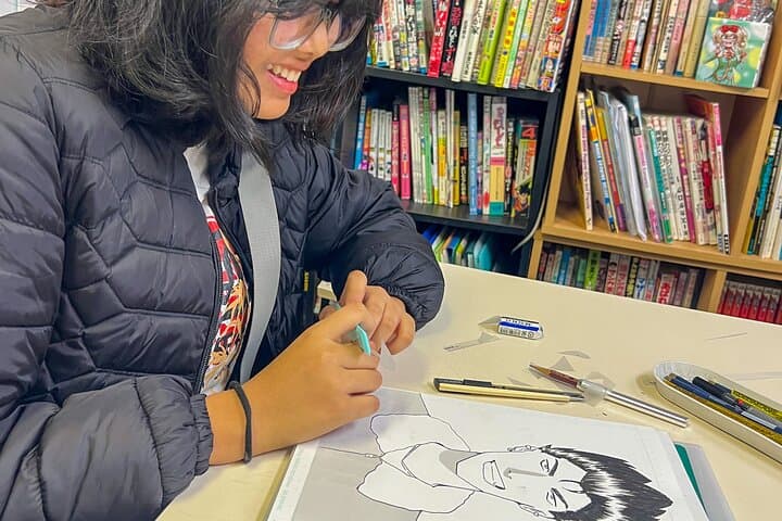 Tokyo: Manga Drawing Class with a Pro Manga Artist