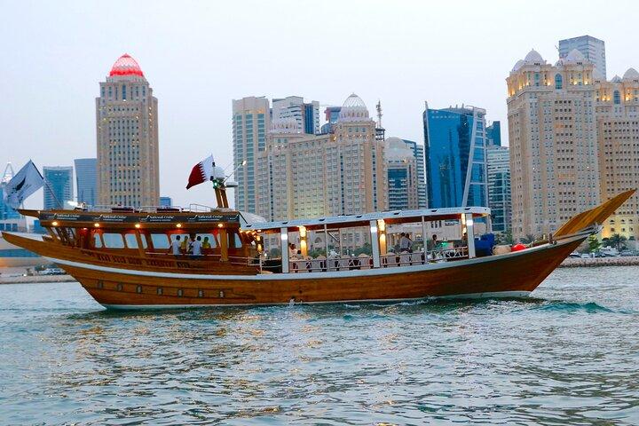 Doha: Sunset Experience, Traditional Dhow Cruise with Dinner