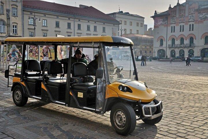 Krakow: Old Town, Jewish Kazimierz and Ghetto Sightseeing by Electric Golf Cart