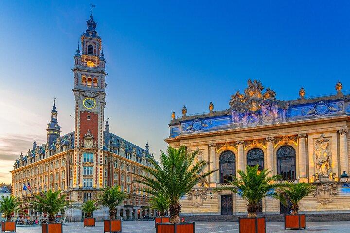 Lille Audio guided walking tour 2h30 and 22 audio commentary