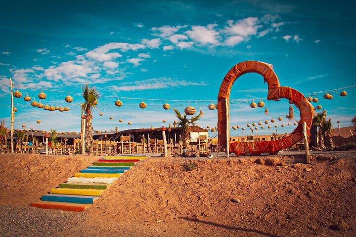 Camels and Quads In Agafay Desert & Romantic Dinner, Fire show