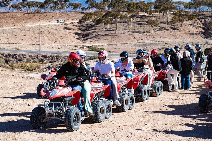 Agafay Desert Adventure Quad Biking Camel Trek and Dinner Show