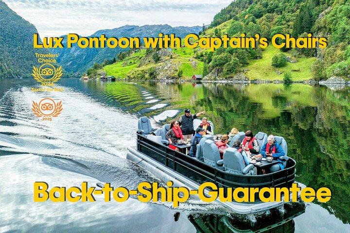 Private Cruise: Mostraumen by Zodiac or Lux Pontoon Boat