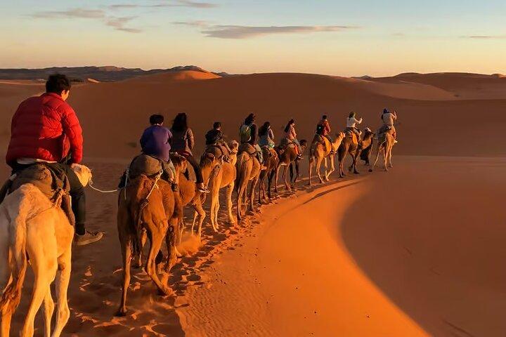 Marrakech: 3 Days Desert Tour To Merzouga Camp with Luxury Option