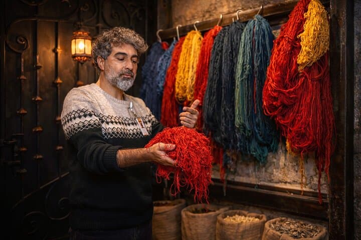 Private Turkish Carpet Shopping in a Historic Caravanserai