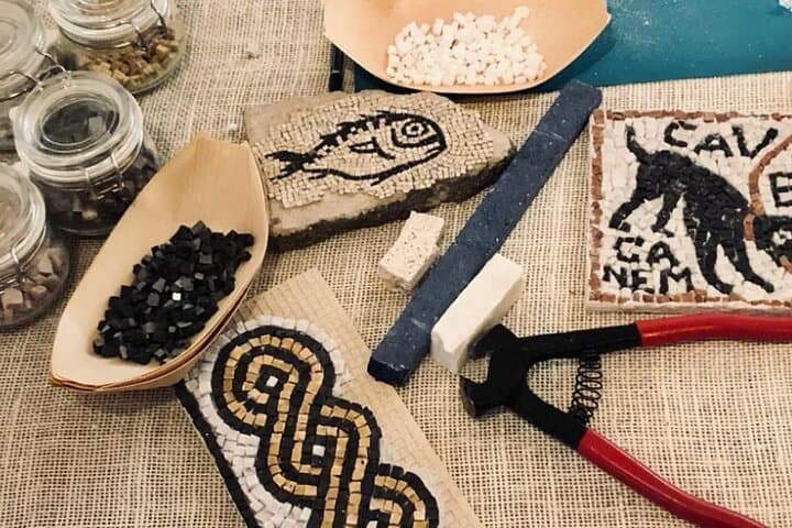 Mosaic Making in Rome with Castel Sant’Angelo Visit