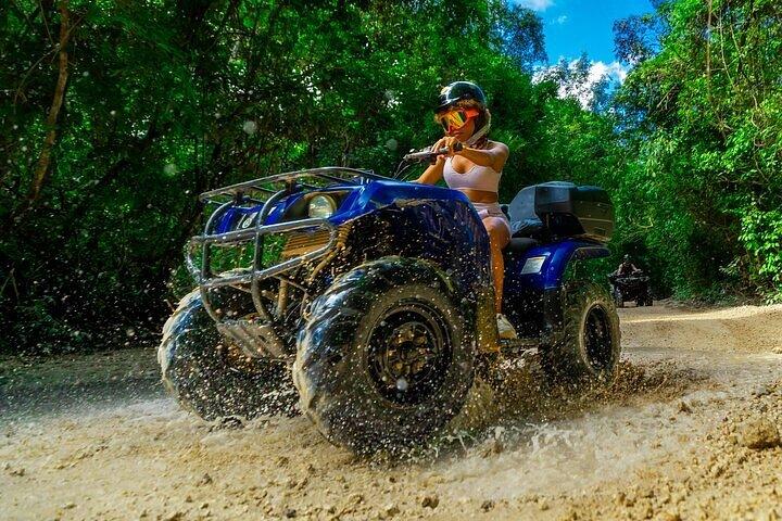 Cancun 5x1 Combo: Snorkeling, ATV, Zipline, Cenote & Beach club