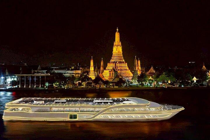 Bangkok Newest Luxury Noah Chao Phraya River Dinner Cruise