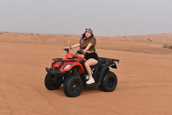 Dubai Desert Quad Bike with Pick and Drop