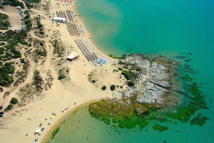 Kavala: Ammolofoi Beach Day Trip with Free Time
