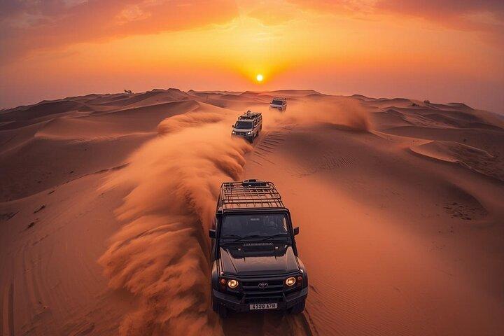 Vip Red Dunes Desert Safari Pick/Drop Camel Ride Dinner & Shows