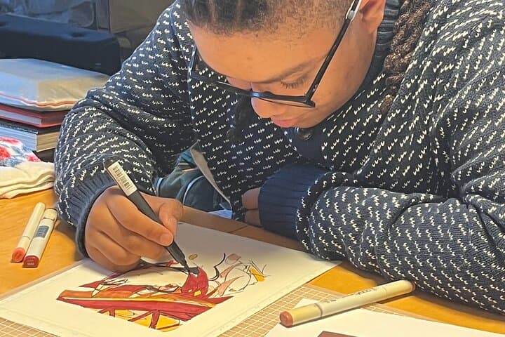 Tokyo Private Manga Drawing Class