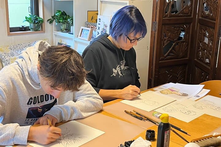 Tokyo Private Manga Drawing Class