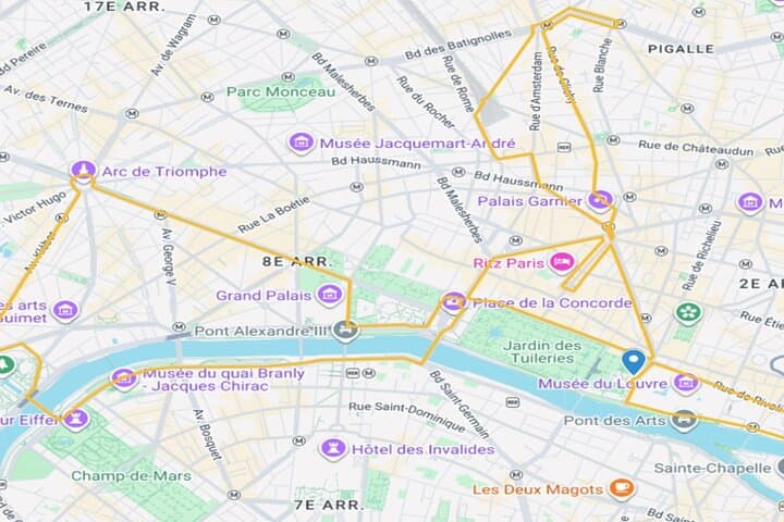Paris by Night Tootbus Tour