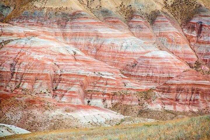 Guba, Candy Cane mountain, Khinaliq village with HOMEMADE lunch
