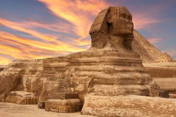 Giza Pyramids , Sphinx , Memphis and Sakkara with Camel Ride Tour
