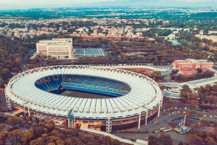 Rome Olympic Stadium Tour and Audio Guide
