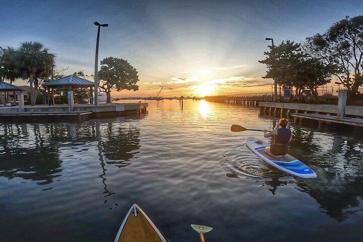 Peanut Island Sunrise Paddle Boarding Adventure