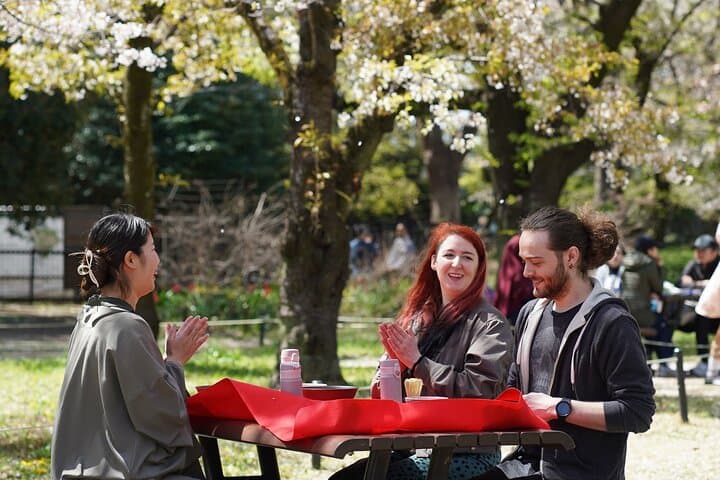 Tokyo Cherry Blossom Matcha Experience in Yoyogi Park (Shibuya)