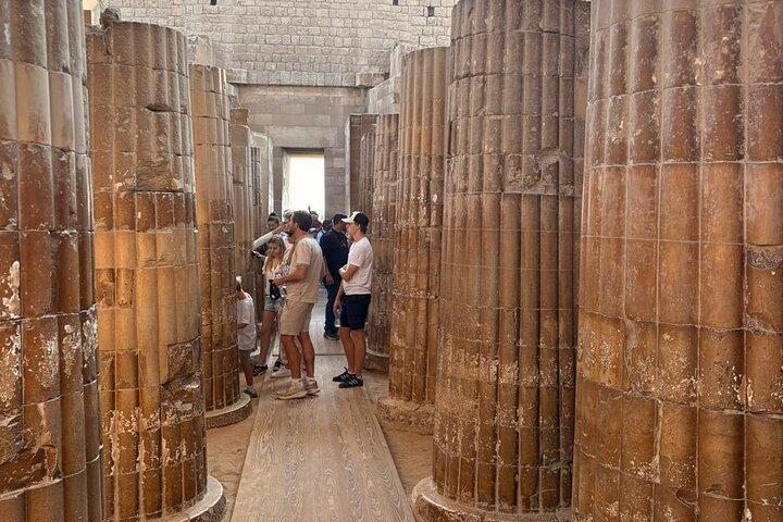 Saqqara, Dahshur and Memphis Pyramids Day Trip