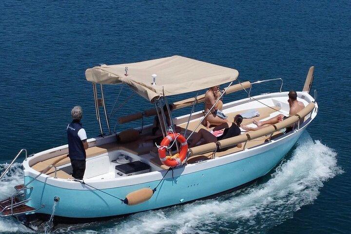 Cinque Terre Sunset Tour by Private Boat with Pesto and Typical Wine