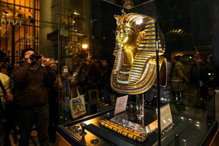 VIP Grand Egyptian Museum King Tut Gallery Solar Boat and Lunch