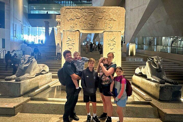 VIP Grand Egyptian Museum King Tut Gallery Solar Boat and Lunch