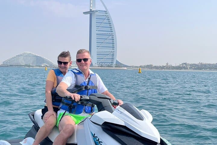 Dubai: 45 Min Jet Ski to Burj Khalifa & Burj Al Arab view