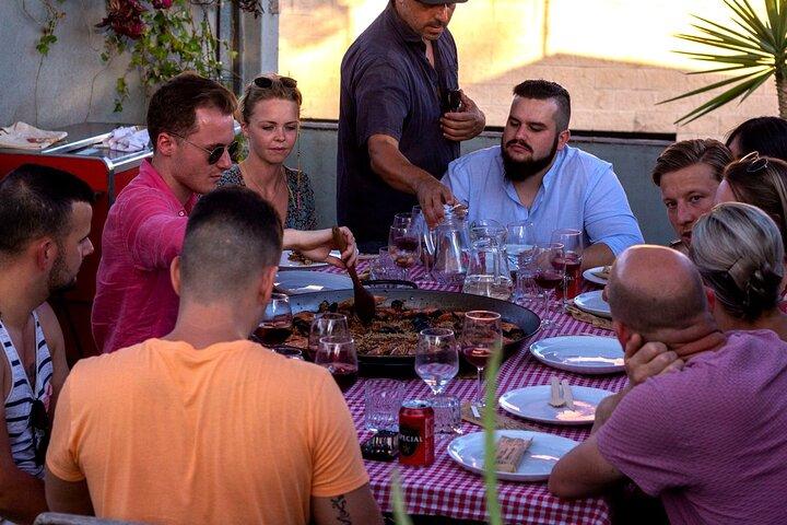 Barcelona Rooftop Paella Cooking Class with Sangria & Local Host