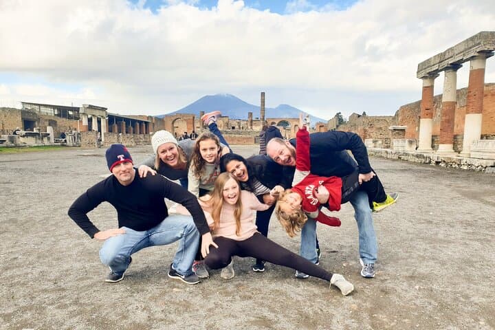 Pompeii & Herculaneum Family Adventure | Guide+Transport+Tickets