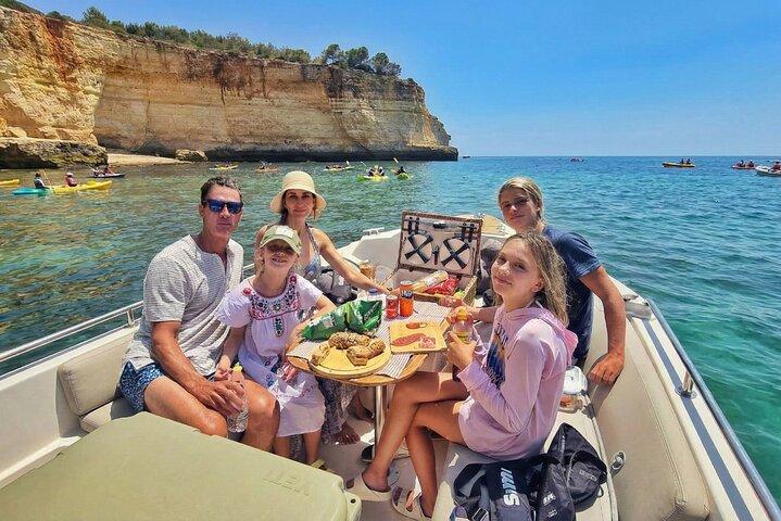 Lagos Exclusive Private Boat Cruise with Snacks and Wine!