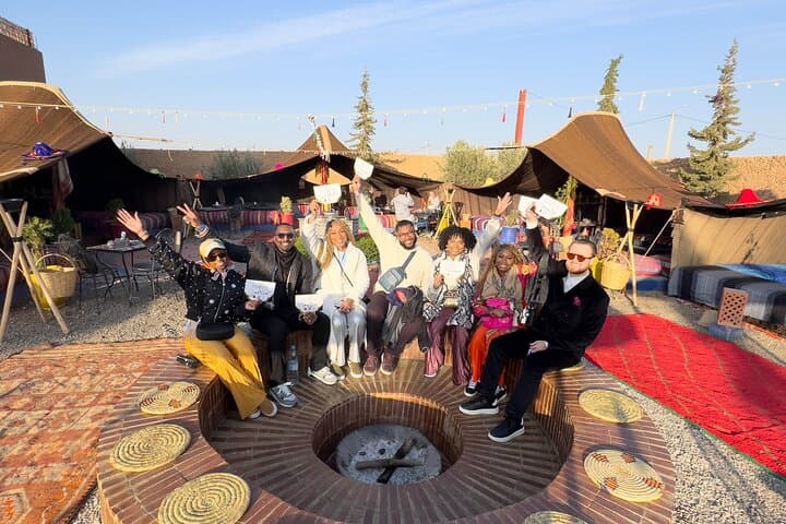 Marrakech Sunrise Hot Air Balloon Ride in with Berber House
