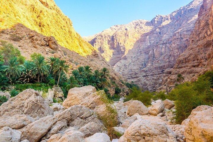 Private Full Day Wadi Shab and Bimmah Sinkhole Tour from Muscat