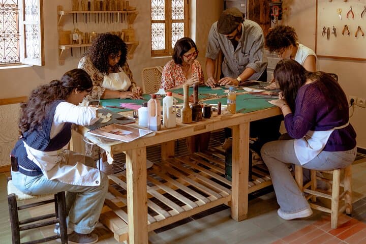 Art in Leather Craft Your Own Souvenir in Marrakech