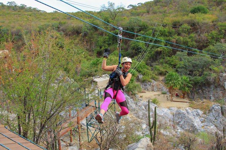 Ziplining and UTV Desert Adventure from Los Cabos