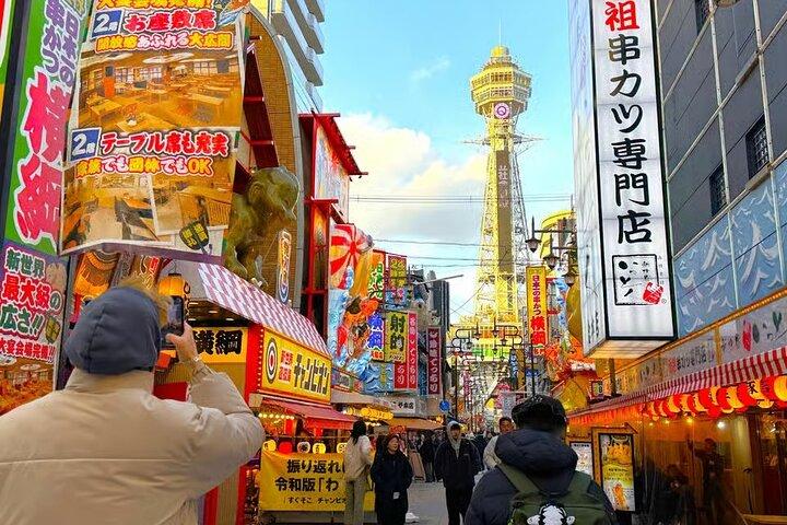 Osaka: Must-visit Local Food Tour – Dotonbori & Shinsekai