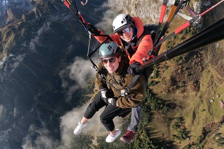 Mürren Lauterbrunnen: Paragliding Panorama Tandem Flights