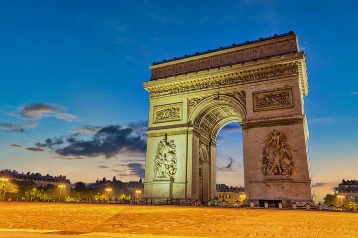 Arc de Triomphe Rooftop Terrace Entry Ticket