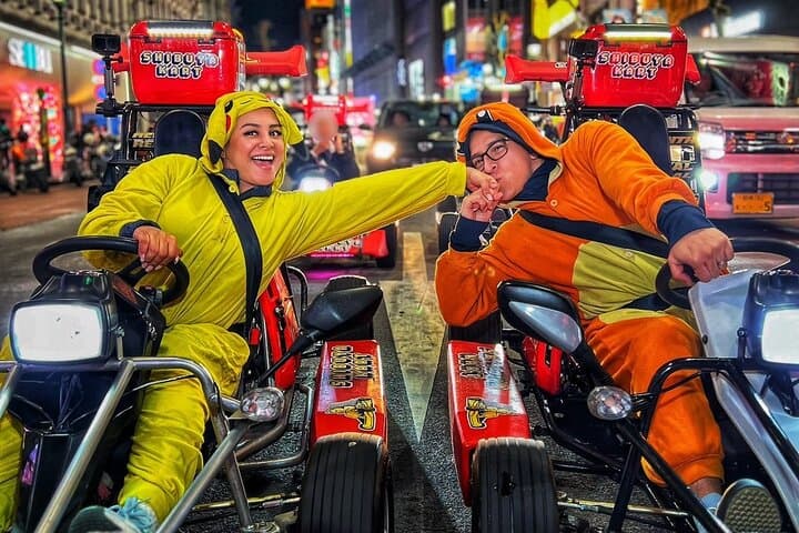 Shibuya Go-Kart City Tour (60 Minutes) | Most Popular Experience