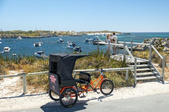 Rottnest Island 90-minute E-Rickshaw Adventure with Tour Guide