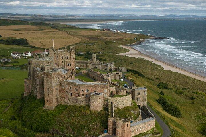 Holy Island of Lindisfarne and Bamburgh Castle private tour