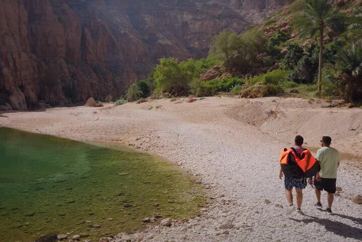 Wadi Shab and Bimmah Sinkhole Private full-day Tour