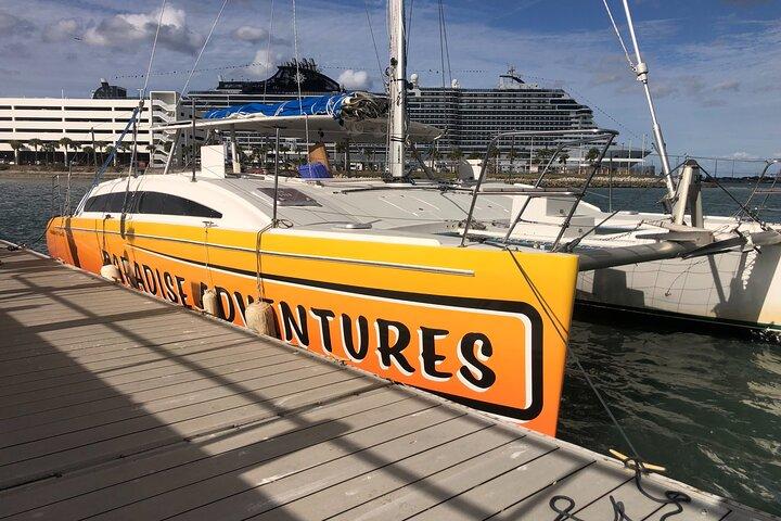 Sunset & Dolphin Sightseeing Sail Aboard the Lazy Daze Catamaran