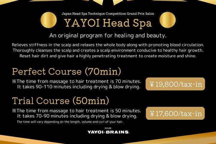 Yayoi Head Spa from Kyoto Japan - katsura GRANDE store