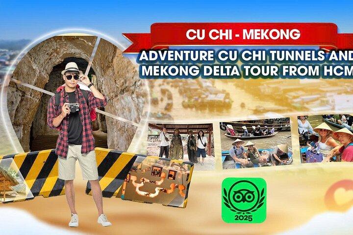 Adventure Cu Chi Tunnels and Mekong Delta Tour From HCM