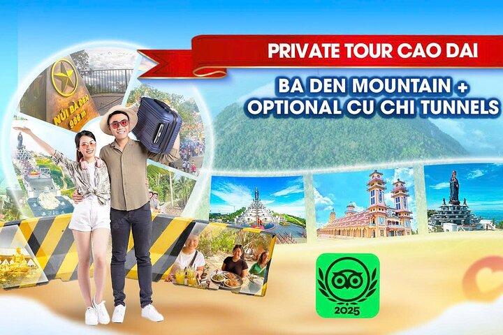 Explore Cao Dai & Ba Den Mountain + Optional Cu Chi Tunnels