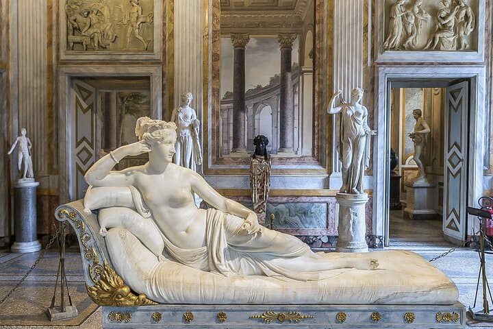 Rome Galleria Borghese Entry Tickets with Self-Guided Audio Tour