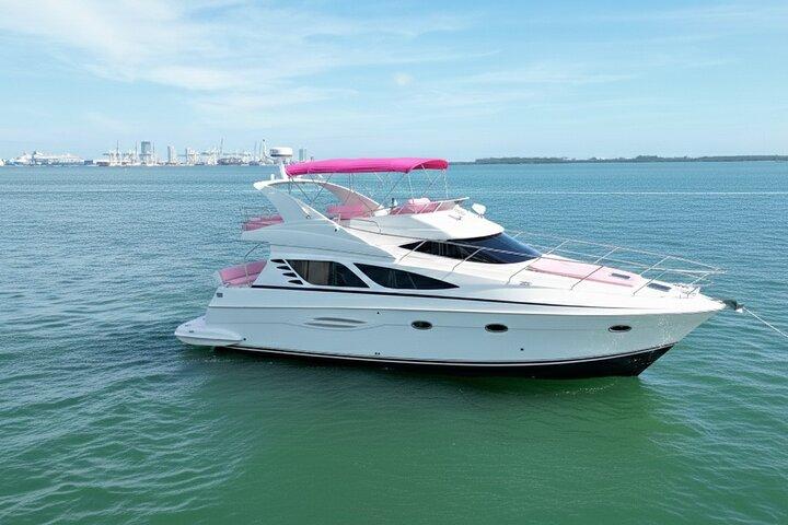 Miami Cruise 50 ft | + 2 Free Jet Ski | Pink Yacht Rentals