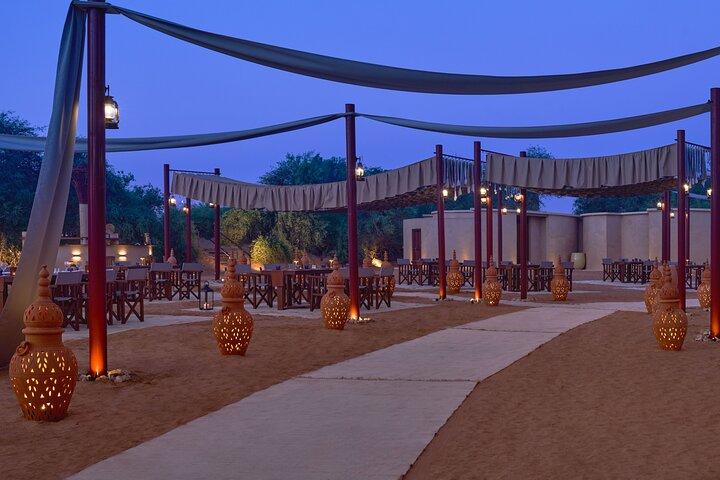 Dubai VIP Desert Safari: The Nomad Garden & dining by JW Marriott